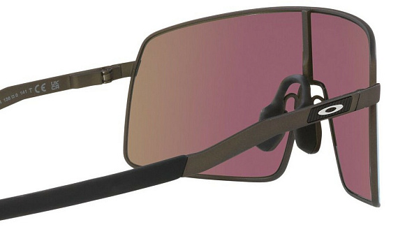 Очки Oakley Sutro Ti Satin Lead/Prizm Sapphire - Фото 3 большая