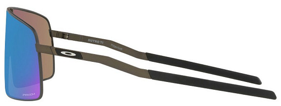 Очки Oakley Sutro Ti Satin Lead/Prizm Sapphire - Фото 4 большая