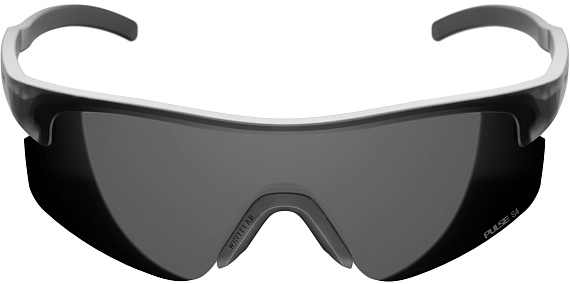 Очки WhiteLab Aero Black inc/Black S4 - Фото 1 большая