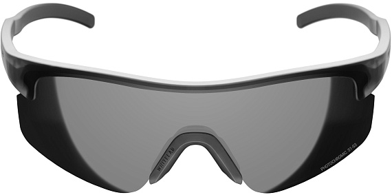 Очки WhiteLab Aero Black inc/Photochromic 1-3 - Фото 1 большая