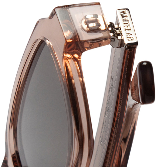 Очки WhiteLab Jazz Monger Transparent Pink/Black - Фото 6 большая