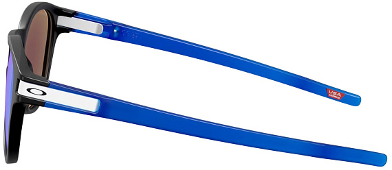 Очки Oakley Latch Prizm Sapphire/Matte Black - Фото 3 большая