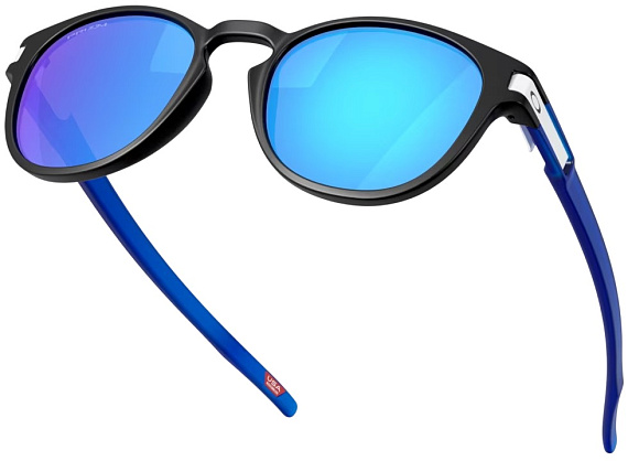 Очки Oakley Latch Prizm Sapphire/Matte Black - Фото 4 большая