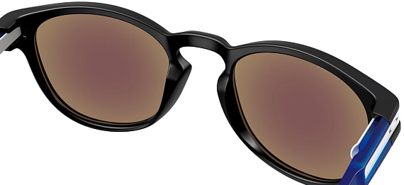 Очки Oakley Latch Prizm Sapphire/Matte Black - Фото 7 большая