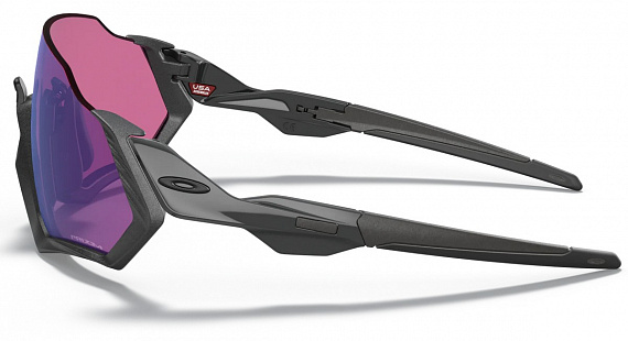 Очки Oakley Flight Jacket Matte Steel/Prizm Road Jade - Фото 2 большая