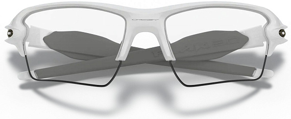 Очки Oakley Flak 2.0 XL Polished White/Clear - Фото 2 большая