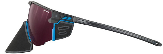 Очки Julbo Ultimate Cover Black/Blue Reactiv 0-4 HC - Фото 6 большая