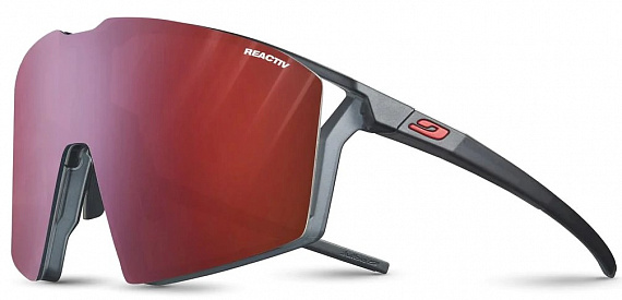 Очки Julbo Edge Black/Fluo Orange Reactiv 0-3 Hc - Фото 1 большая