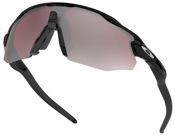 Очки Oakley Radar Ev Advancer Polished Black/Prizm Snow Black - Фото 5 большая