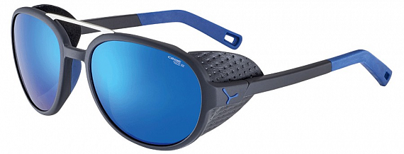 Очки Cebe Summit Matt Black Blue - Фото 1 большая