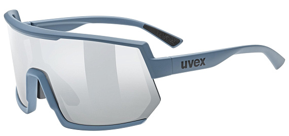 Очки Uvex Sportstyle 235 Голубой матовый/Серебристый - Фото 1 большая