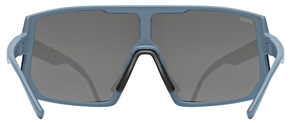 Очки Uvex Sportstyle 235 Голубой матовый/Серебристый - Фото 4 большая