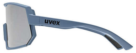 Очки Uvex Sportstyle 235 Голубой матовый/Серебристый - Фото 5 большая