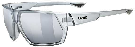 Очки Uvex Sportstyle 238 Серый матовый/Серебристый - Фото 1 большая