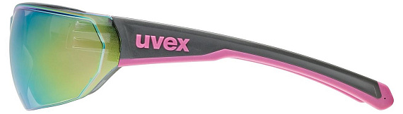 Очки Uvex Equate Серый/Розовый матовый/Розовый - Фото 5 большая