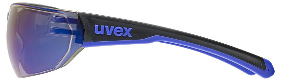 Очки Uvex Equate Черный/Синий матовый/Синий - Фото 5 большая