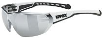 Очки Uvex Equate Белый матовый/Серебристый