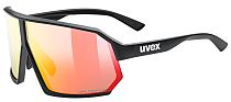 Очки Uvex Sportstyle 237 Cv Черный матовый/Красный