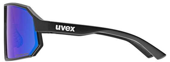 Очки Uvex Sportstyle 237 Cv Черный матовый/Синий - Фото 5 большая