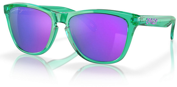 Очки Oakley Frogskins Shift Collection Translucent Celeste/Prizm Violet - Фото 1 большая