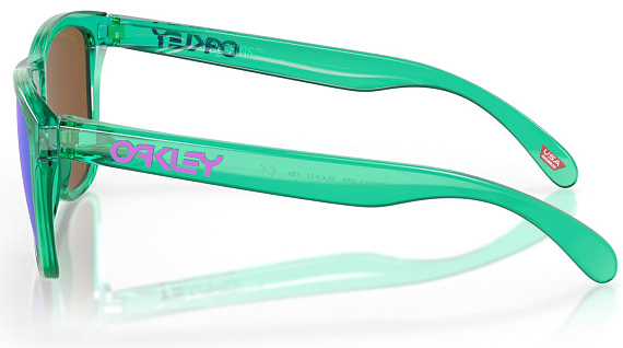 Очки Oakley Frogskins Shift Collection Translucent Celeste/Prizm Violet - Фото 8 большая
