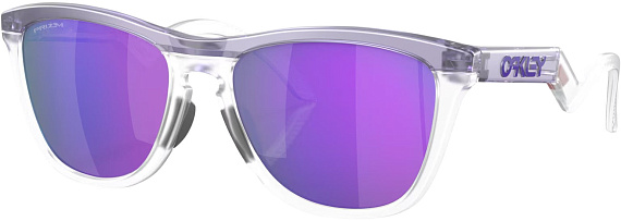 Очки Oakley Frogskins Hybrid Matte Lilac/Prizm Clear Prizm Violet - Фото 1 большая