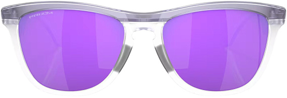 Очки Oakley Frogskins Hybrid Matte Lilac/Prizm Clear Prizm Violet - Фото 3 большая