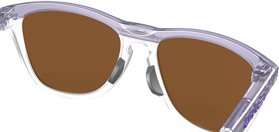 Очки Oakley Frogskins Hybrid Matte Lilac/Prizm Clear Prizm Violet - Фото 4 большая