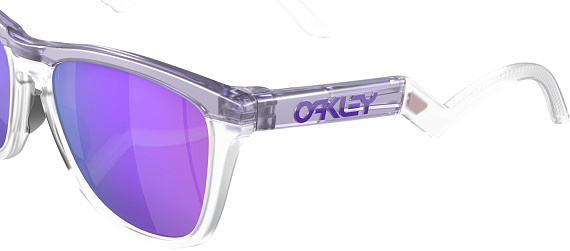 Очки Oakley Frogskins Hybrid Matte Lilac/Prizm Clear Prizm Violet - Фото 5 большая