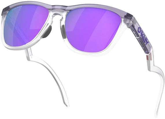 Очки Oakley Frogskins Hybrid Matte Lilac/Prizm Clear Prizm Violet - Фото 6 большая