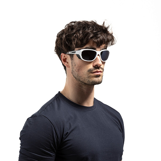 Очки Cebe Everest Matt White Black/Zone Brown Silver AF - Фото 2 большая