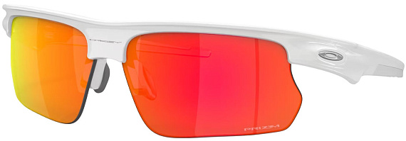 Очки Oakley Bisphaera Pol White w/ Prizm Ruby - Фото 1 большая