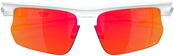 Очки Oakley Bisphaera Pol White w/ Prizm Ruby - Фото 5 большая