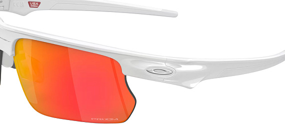 Очки Oakley Bisphaera Pol White w/ Prizm Ruby - Фото 6 большая