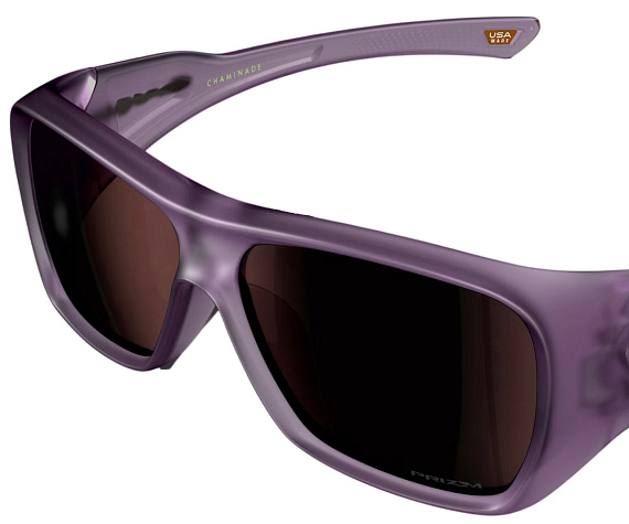 Очки Oakley Chaminade Matte Transparent Lilac w/ Prizm Indigo - Фото 4 большая