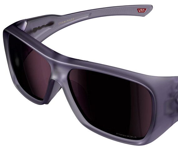 Очки Oakley Chaminade Matte Transparent Lilac w/ Prizm Indigo - Фото 4 большая