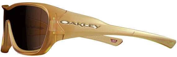 Очки Oakley De La Salle Matte Transparent Light Curry w/ Prizm Tungsten - Фото 2 большая