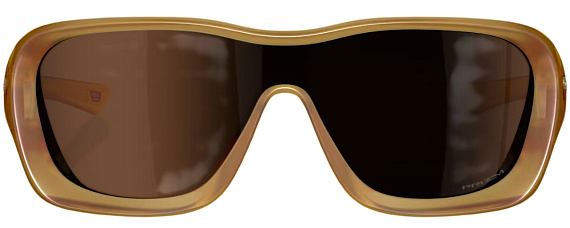 Очки Oakley De La Salle Matte Transparent Light Curry w/ Prizm Tungsten - Фото 3 большая