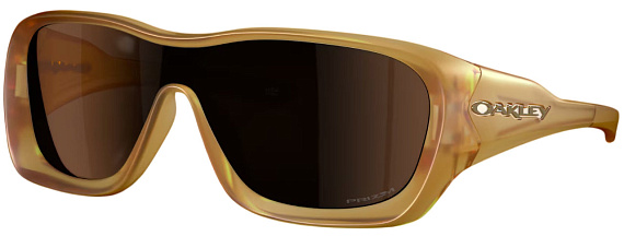 Очки Oakley De La Salle Matte Transparent Light Curry w/ Prizm Tungsten - Фото 1 большая