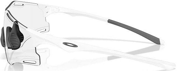 Очки Oakley Cybr Zero Matte White w/ Clear Photo 50% Iridium - Фото 2 большая