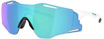 Очки Oakley Cybr Zero Pol White w/ Prizm Sapphire