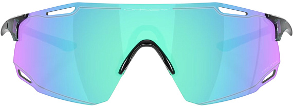 Очки Oakley Cybr Dyno Pol Crystal Black w/ Prizm Sapphire - Фото 3 большая