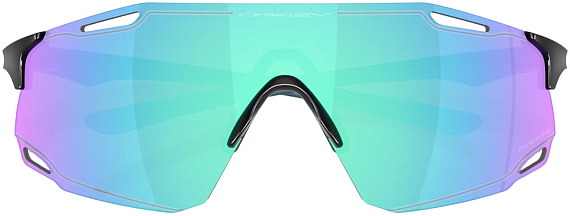 Очки Oakley Cybr Dyno Pol Crystal Black w/ Prizm Sapphire - Фото 5 большая