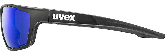 Очки Uvex 706 Черный Матовый/Синий - Фото 4 большая