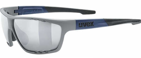 Очки Uvex 706 Серый/Синий - Фото 1 большая