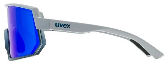 Очки Uvex 235 Серый Матовый/Синий - Фото 5 большая