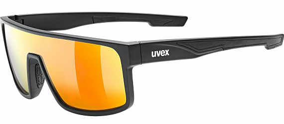 Очки Uvex LGL 51 Черный Матовый/Красный - Фото 1 большая