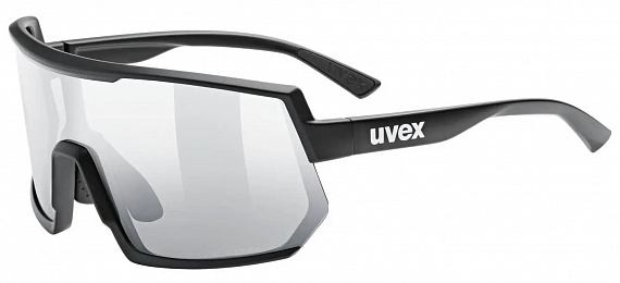 Очки Uvex 235 V Черный Матовый/Серебристый - Фото 1 большая
