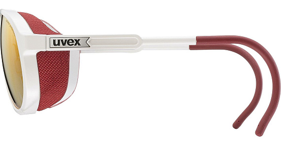Очки Uvex Mtn Classic P Белый Матовый/Красный - Фото 4 большая