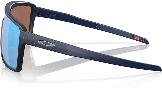 Очки Oakley Castel Matte Trans Blue/Prizm Deep Water Polarized - Фото 2 большая